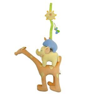 Carter's John Lennon Imagine Giraffe Elephant Rhino Ceiling Sculpture VTG 2000